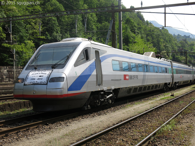 Ultimo viaggio SBB ETR 470-3